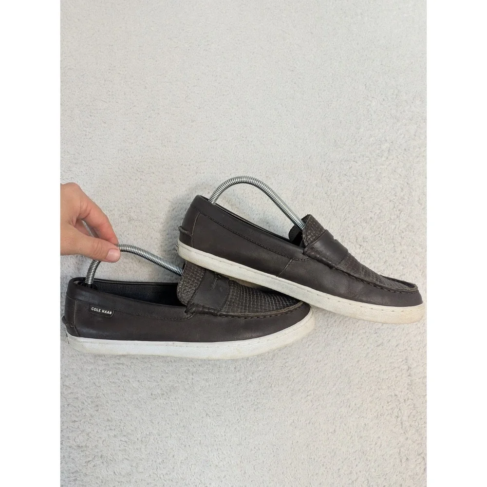 Cole‎ Haan Pinch Weekender Cordovan Stormcloud Penny Loafer Men's 8.5 C27301